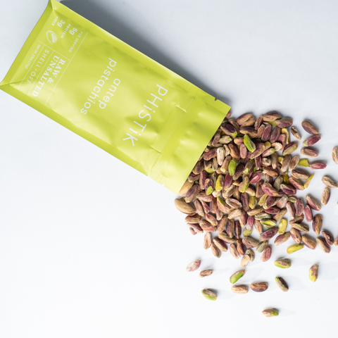 Antep Pistachio Kernels - Shell-off, Raw & Unsalted (2.5oz)